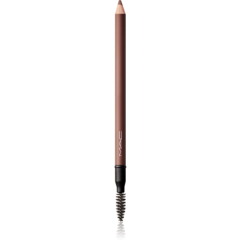 MAC Cosmetics Veluxe Brow Liner tužka na obočí s kartáčkem odstín Deep Dark Brunette 1.19 g