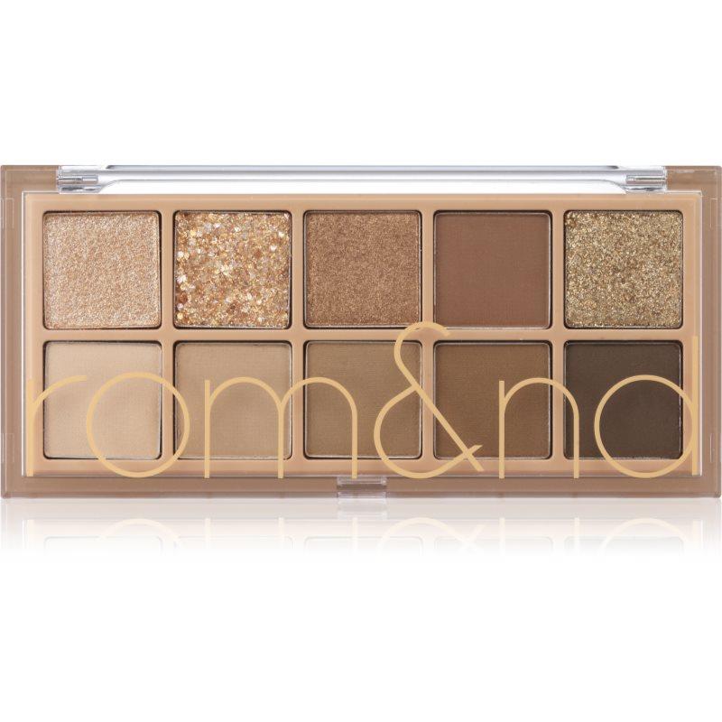 rom&nd Better Than Palette paletka očních stínů pro dokonalý vzhled odstín 02 Mahogany Garden 7.5 g