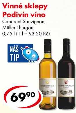 Vinné sklepy Podivín víno, 0,75 l 