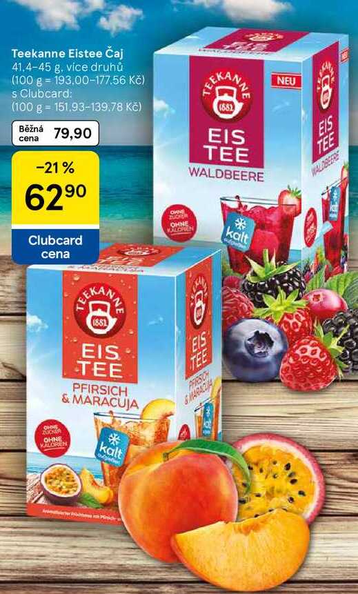 Teekanne Eistee Čaj, 41.4-45 g, více druhů 