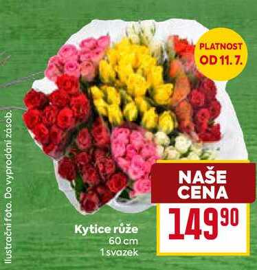  Kytice růže 60 cm