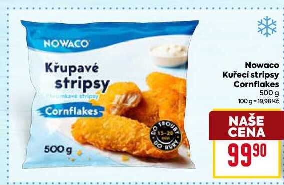  Nowaco Kuřecí stripsy Cornflakes 500 g  
