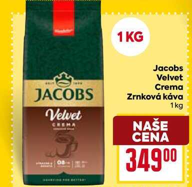 Jacobs Velvet Crema 1 kg