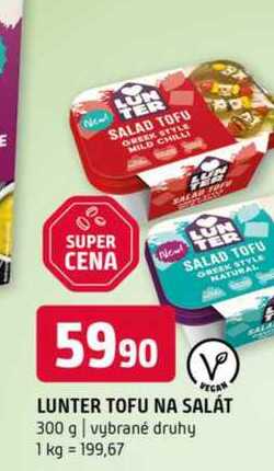 Lunter tofu na salát 300 g vybrané druhy 