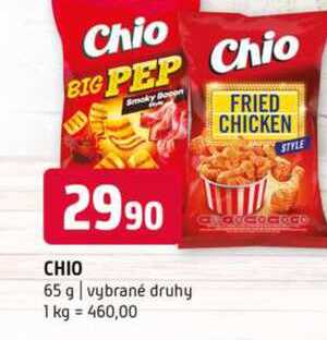 Chio 65 g vybrané druhy