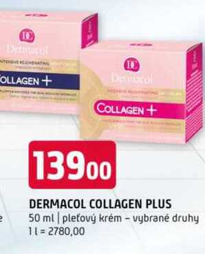 Dermacol collagen plus 50 ml pleťový krém vybrané druhy 