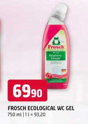 FROSCH ECOLOGICAL WC GEL 750 ml