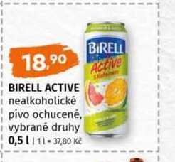 Birell Active i nealkoholické pivo ochucené, i vybrané druhy 0,5l