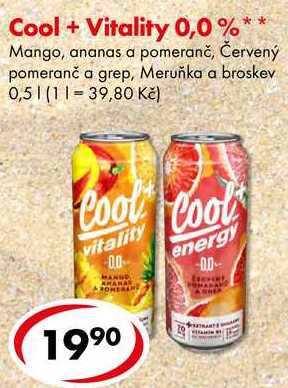 Cool+ Vitality 0,0%, 0,5 l
