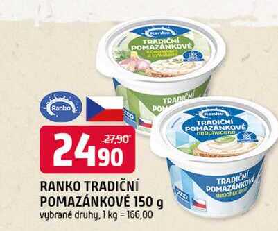 RANKO TRADIČNÍ POMAZÁNKOVÉ 150 g 