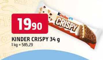KINDER CRISPY 34 g