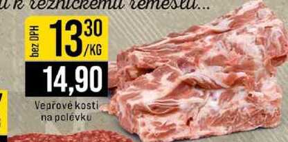 Vepřové kosti na polévku 1kg