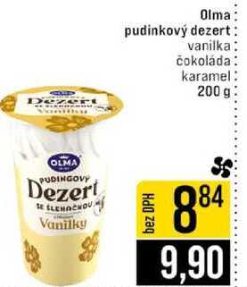 Olma pudinkový dezert vanilka čokoláda karamel 200 g