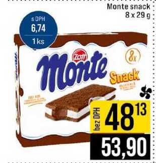 Monte snack 8x29g 