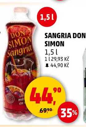 SANGRIA DON SIMON, 1,5 l