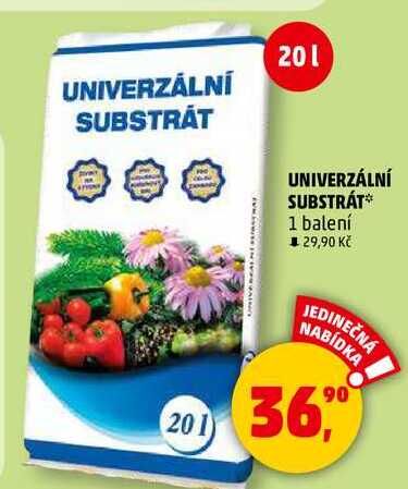 UNIVERZÁLNÍ SUBSTRÁT, 1 balení 