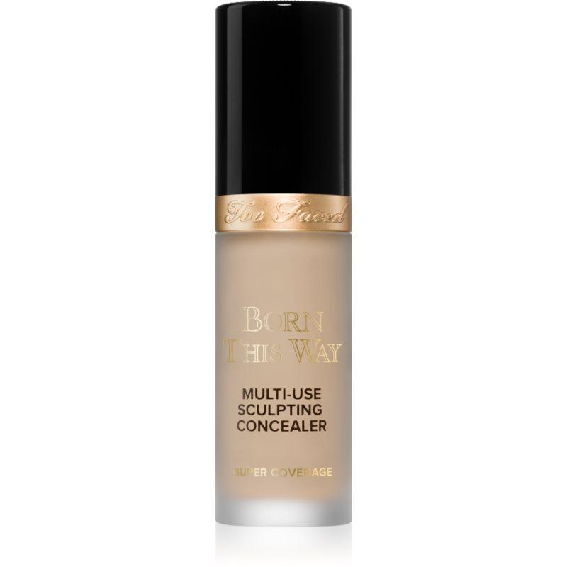 Too Faced Born This Way Super Coverage Multi-Use Concealer dlouhotrvající korektor pro plné krytí odstín Almond 13,5 ml