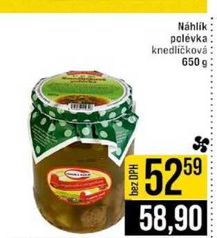 Náhlík polévka knedličková 650 g 