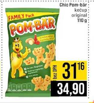 Chio Pom-bär kečup original 110 g