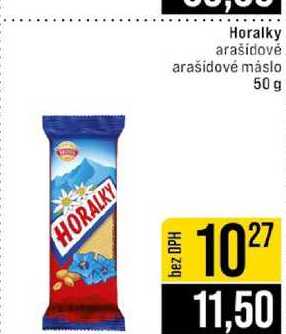 Horalky arašidové arašidové máslo 50 g