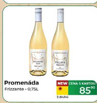 Promenáda Frizzante - 0,75L 
