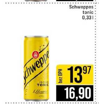 Schweppes tonic 0,33l 
