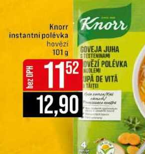 Knorr instantní polévka hovězí 101 g