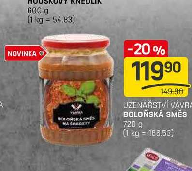 BOLOŇSKÁ SMĚS 720 g 
