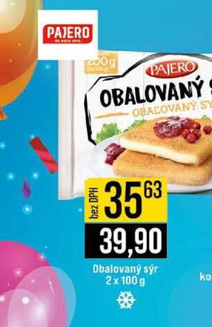 Obalovaný sýr 2x 100g  