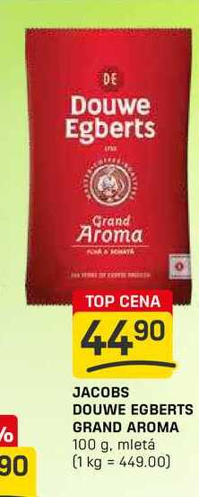 JACOBS DOUWE EGBERTS GRAND AROMA 100 g, mletá