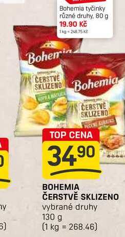 BOHEMIA ČERSTVĚ SKLIZENO vybrané druhy 130 g