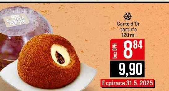 Carte d'Or tartufo 120 ml 