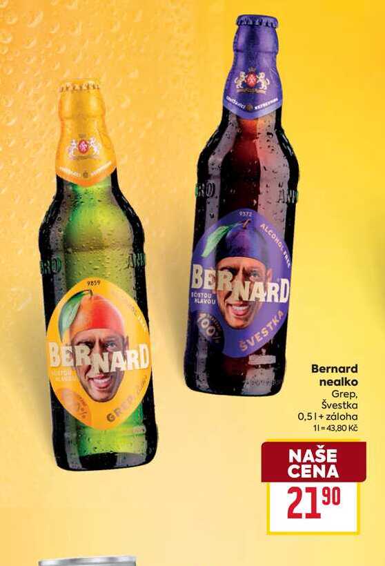 Bernard nealko Grep, Švestka 0,5l