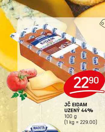 JČ EIDAM UZENÝ 44% 100 g