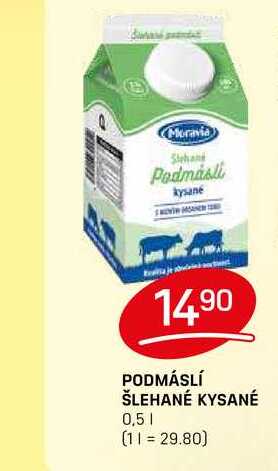 PODMÁSLÍ ŠLEHANÉ KYSANÉ 0,5l