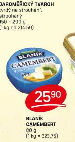 BLANÍK CAMEMBERT 80 g 