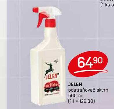 JELEN odstraňovač skvrn 500 ml 