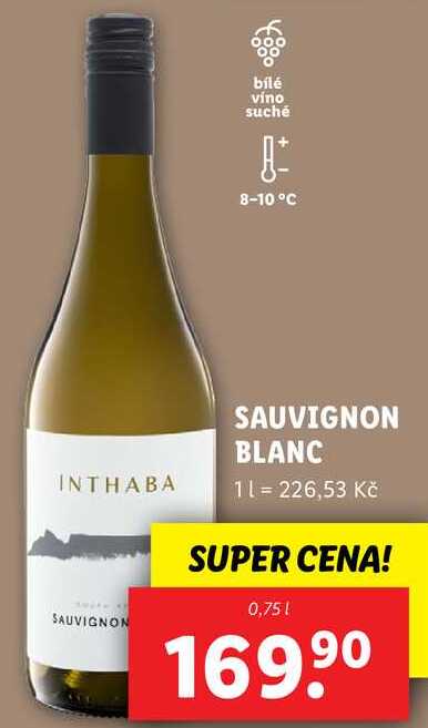 SAUVIGNON BLANC, 0,75 l