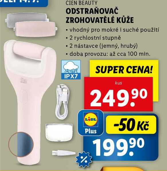 ODSTRAŇOVAČ ZROHOVATĚLÉ KŮŽE 