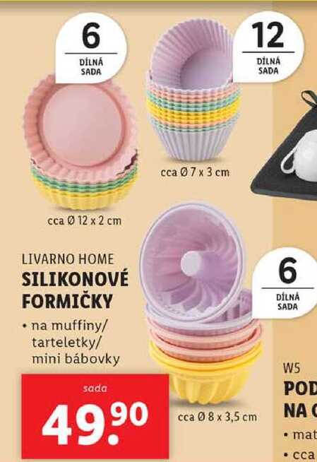 SILIKONOVÉ FORMIČKY 