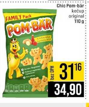 Chio Pom-bär kečup original 110 g