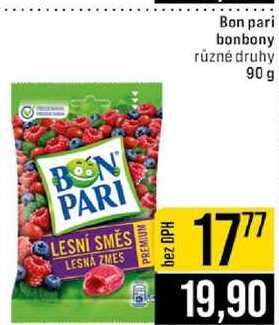 Bon pari bonbony různé druhy 90 g 