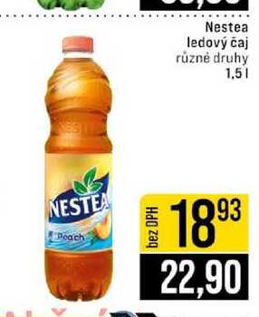 Nestea ledový čaj různé druhy 1,5l