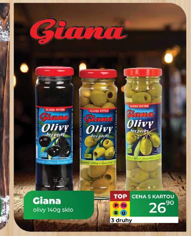 Giana olivy 140g sklo  
