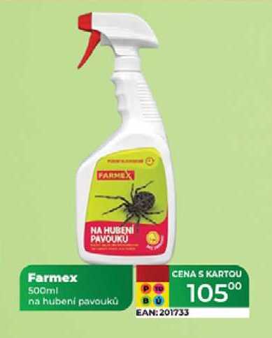 Farmex 500ml na hubení pavouků