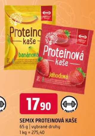 Semix proteinová kaše 65 g vybrané druhy 