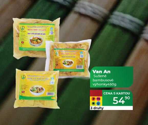Van An Sušené bambusové výhonky450g 
