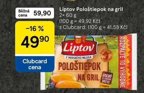 Liptov Pološtiepok na gril, 2× 60 g
