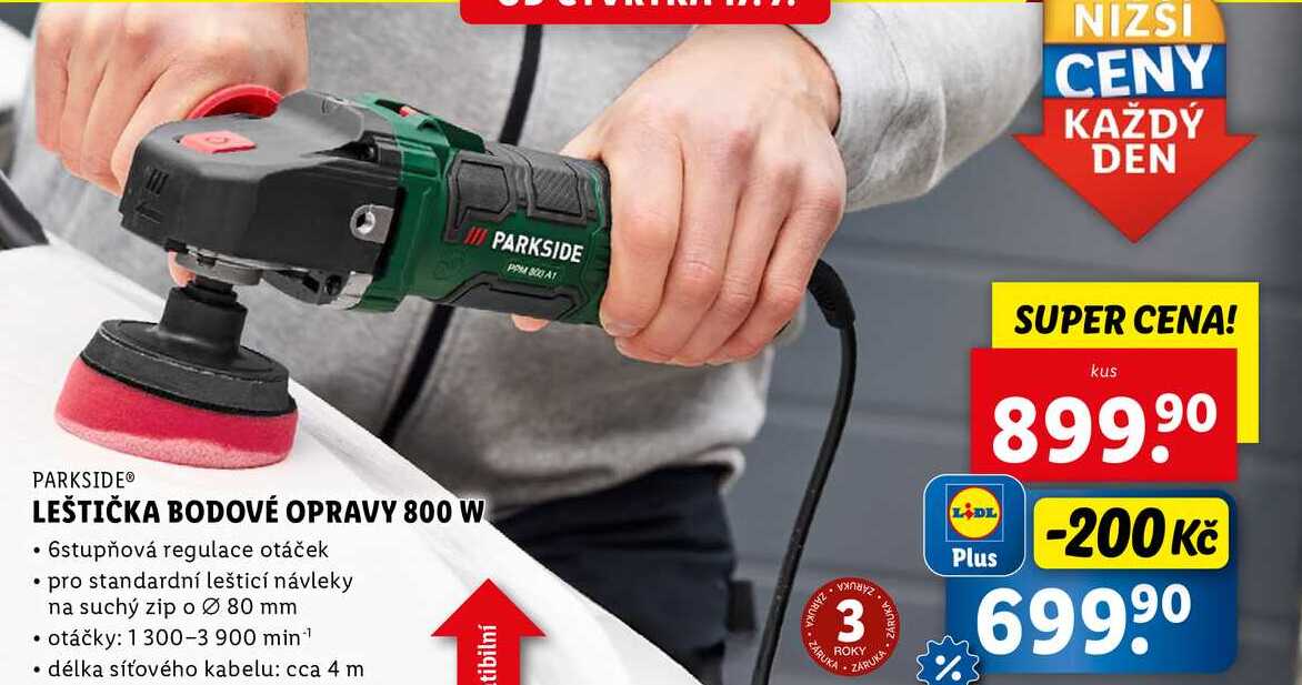 LEŠTIČKA BODOVÉ OPRAVY 800 W