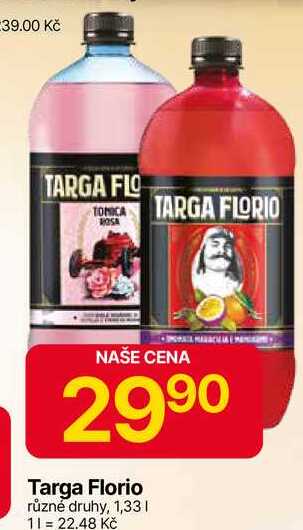 Targa Florio různé druhy, 1,33l